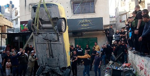 إصابات واعتقالات وتدمير مركبات خلال اقتحام الاحتلال طولكرم