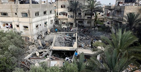 ارتكاب مجازر وتدمير منازل.. الاحتلال يواصل عمليته العسكرية على غزة
