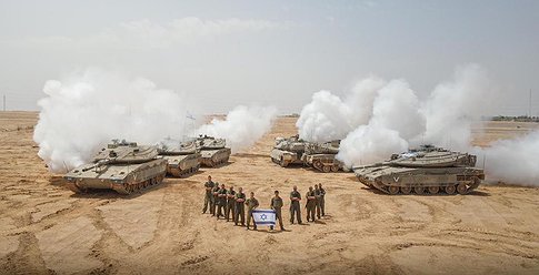 الجيش الإسرائيلي يحتفل بمرور 75 عاماً على احتلال فلسطين
