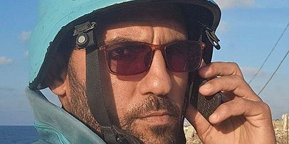 استشهاد الصحفي أحمد اللوح ومدير الدفاع المدني في النصيرات إثر قصف إسرائيلي وسط قطاع غزة