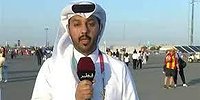 مذيع قطري يتعرض للإغماء على الهواء مباشرةً