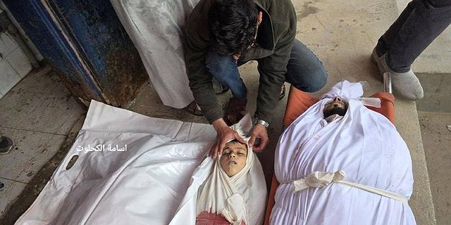 استشهاد 4 مواطنين في غارات للاحتلال على النصيرات وخان يونس