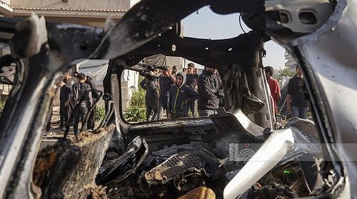 مجزرة جديدة في غزة.. 4 شهداء بينهم طفل في استهداف الاحتلال لمركبة شرطة بشارع النفق