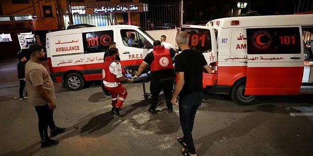 استشهاد 3 مواطنين بقصف طائرات الاحتلال حاجزاً أمنياً في حي الزيتون بغزة