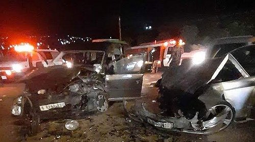 مصرع شخص وإصابة آخرين بحادث سير في نابلس