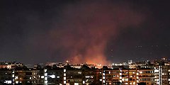 للمرة الثانية خلال 24 ساعة.. قصف إسرائيلي على دمشق