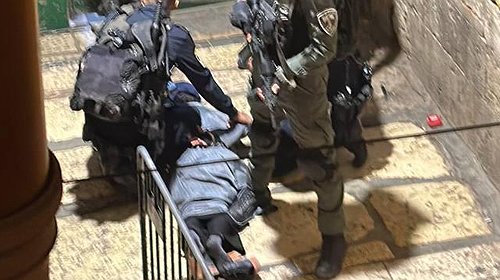 الاحتلال يعتقل شابة بزعم تنفيذ عملية طعن قرب المسجد الأقصى