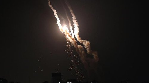 الجيش الإسرائيلي يعترض صاروخاً من قطاع غزة