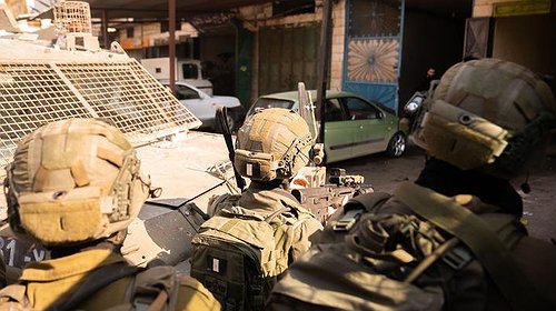 الجيش الإسرائيلي يُصدر بياناً عقب اقتحام نابلس