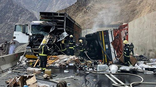 وفاة 21 معتمراً بحادث سير جنوبي السعودية