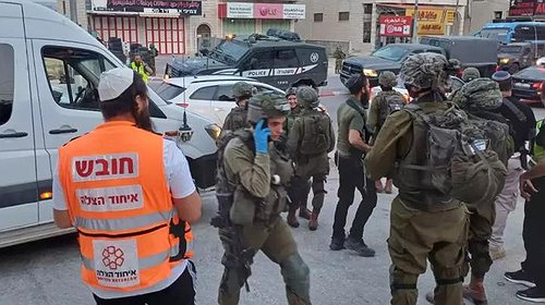 إصابة جندي إسرائيلي بعملية دهس في نابلس وفرار المنفذ