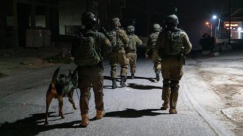 جيش الاحتلال يعتقل 17 مواطناً في الضفة الغربية