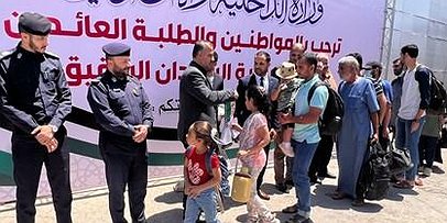 الداخلية بغزة تسهّل وصول الفوج الثاني العائد من السودان