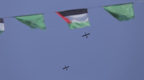 الاحتلال يعترض طائرة مُسيرة فوق قطاع غزة