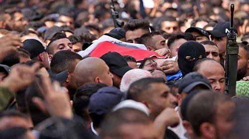 تشييع جثامين شهداء نابلس في موكب جنائزي "مهيب"