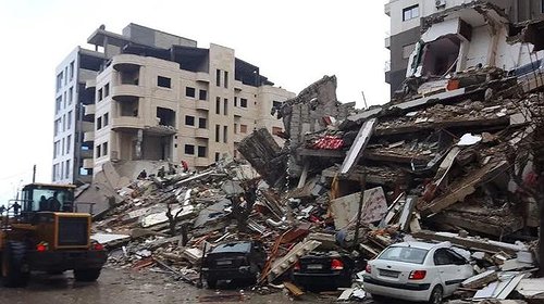 الرئيس يعزي بالضحايا الفلسطينيين في زلزال سوريا