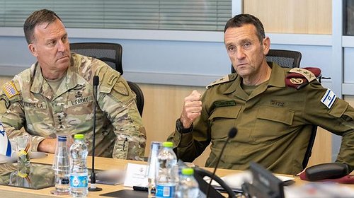 مسؤول عسكري أمريكي يصل إسرائيل لمتابعة التدريبات