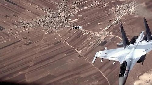 هكذا "تتحرش" المقاتلات الروسية بالطائرات الأمريكية في سوريا